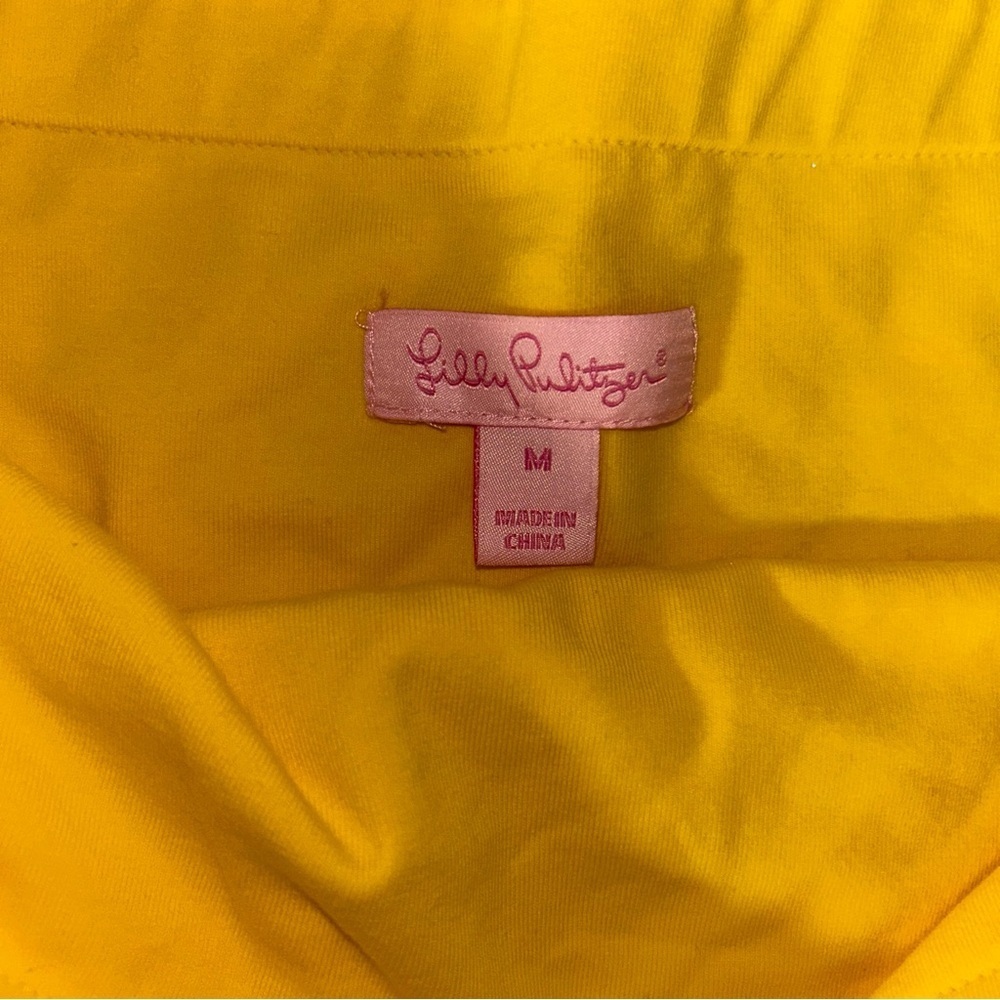 Lilly Pulitzer Yellow and Blue Kids Dress - Picture 3 of 3